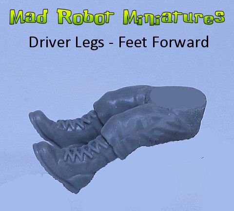 Driver Legs - Feet Forward